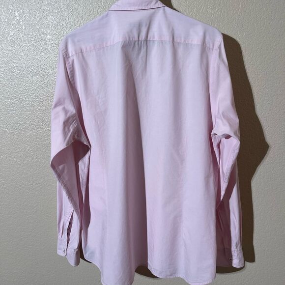 Ted Baker Men's Pink Button-Up Shirt - Picture 2 of 5
